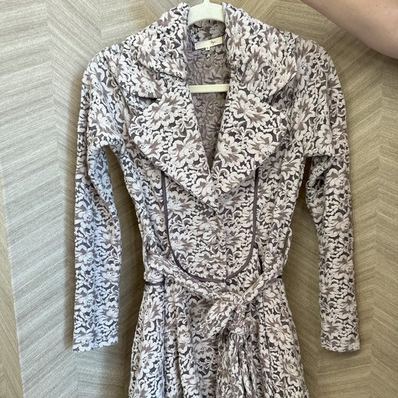 Ryu | Dresses | Ryu Purple Lace Jacket Dress | Poshmark